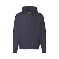 Толстовка "PREMIUM HOODED SWEAT JACKET", глубокий темно-синий_L, 70% х/б, 30% п/э, 280 г/м2