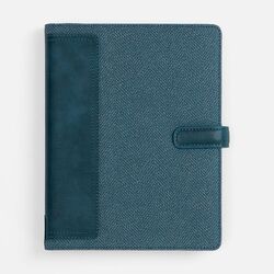Ежедневник-органайзер Twill, недатированный, синий