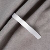 Лента сатиновая Satin 10 S, белая, 40 см