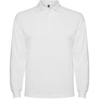 Футболка поло ESTRELLA L/S мужская, БЕЛЫЙ L