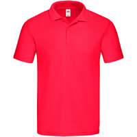 Поло мужское "Original Polo", красный_M, 100% хлопок, 185 г/м²