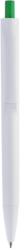 Ручка IGLA COLOR Белая с зеленой кнопкой 1033.02