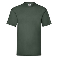 Футболка мужская VALUEWEIGHT T 165, темно-зелёный_3XL, 100% хлопок