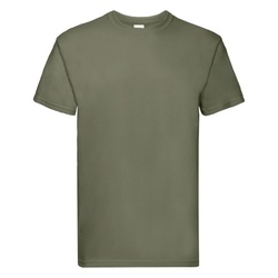 Футболка мужская "Super Premium T", оливковый_L, 100% х/б, 205 г/м2