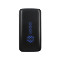 Внешний аккумулятор с подсветкой Bplanner Power 4 ST, 8000 mAh (черный с синим)