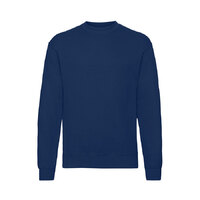 Толстовка мужская c начесом "Classic Set-In Sweat",  темно-синий, M, 80% х/б 20% полиэстер, 280 г/м2