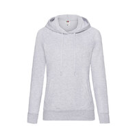 Толстовка женская "LIGHTWEIGHT", серый_S, 80% хлопок, 20% полиэстер, 240 г/м2