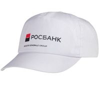 Бейсболка Promo, белая