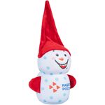 Подушка велюровая FrostyLove на заказ, снеговик