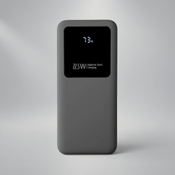 Внешний аккумулятор Kris soft touch, 10000mAh (Серый)