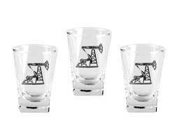 Набор для водки со штофом НЕФТЯНОЙ
