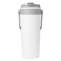 Термокружка вакуумная Соло (Solo), белая