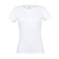 Футболка "Miss", белый_2XL, 100% х/б, 150 г/м2