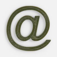 Подвеска Symbol, 3D-печать на заказ, коммерческое at