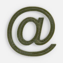 Подвеска Symbol, 3D-печать на заказ, коммерческое at