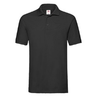 Поло "Premium Polo", черный_M, 100% х/б, 180 г/м2