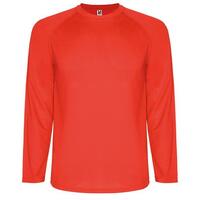 Спортивная футболка MONTECARLO L/S мужская, КРАСНЫЙ L