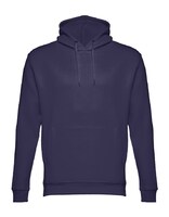 Толстовка мужская с капюшоном PHOENIX, т-синий, 2XL, 50% хлопок, 50% полиэстер, плотность 320 г/м2