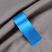 Лента сатиновая Satin 35 XXL, голубая, 240 см
