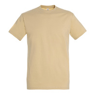 Футболка мужская IMPERIAL, песочный, 2XL 100% хлопок, 190г/м2