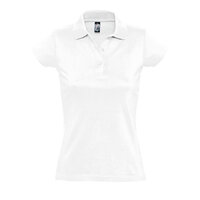 Поло "Prescott Women", белый_2XL, 100% х/б, 170г/м2