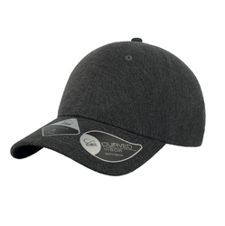Бейсболка "UNI-CAP PIQUET", темно-серый, 83% полиэстер, 15% вискоза, 2% эластан, плотность 190 г/м2 , L_XL