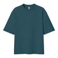 Футболка мужская оверсайз LIBRA, изумрудный, XL/2XL, 100% хлопок, 220 г/м2