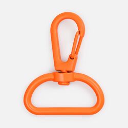 Застежка-карабин Snap Hook, L, оранжевый неон