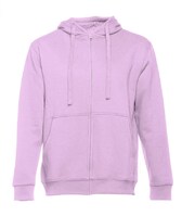 Толстовка мужская с капюшоном на молнии AMSTERDAM, сиренев., XL, 50% хлопок, 50% полиэстер, 320 г/м2