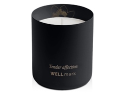 Ароматическая свеча Wellmark Tender Affection - сплошной черный