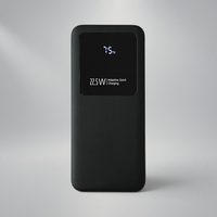 Внешний аккумулятор Kris soft touch, 10000mAh (Чёрный)