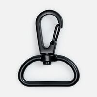 Застежка-карабин Snap Hook, L, черная