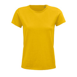 Футболка женская "CRUSADER WOMEN", желтый, 2XL, 100% органический хлопок, 150 г/м2
