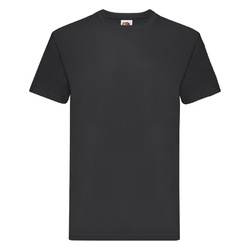 Футболка мужская "Super Premium T", черный_2XL, 100% х/б, 205 г/м2