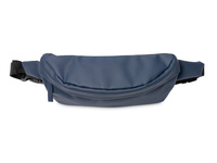 Поясная сумка Зумель из искусственной кожи и RPET 600D, синий нейви