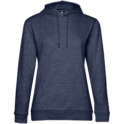 Толстовка с капюшоном женская Hoodie, синий меланж