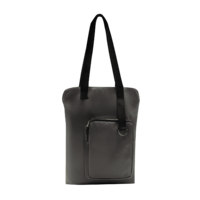 Шоппер Superbag Pocket (серый с черным)