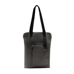 Шоппер Superbag Pocket (серый с черным)
