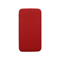Внешний аккумулятор Bplanner Power 2 ST, софт-тач, 10000 mAh (красный)
