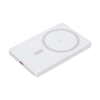 Внешний аккумулятор Атлантис (Atlantis) PD 5000mAh с функцией беспроводной зарядки 15W, серебряный