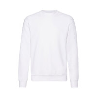 Толстовка мужская с начесом "Classic Set-In Sweat", белый_L, 80% х/б, 20% п/э, 260 г/м2