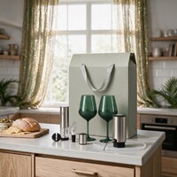 Подарочный набор Эмеральд (Emerald), Винтаро (Vintaro), Данте (Dante) (2 бокала + набор для вина + аэратор)