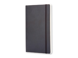 Записная книжка Moleskine Classic Soft (нелинованный), Pocket (9х14 см), черный