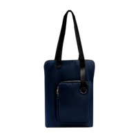 Шоппер Superbag Pocket (темно-синий с черным)