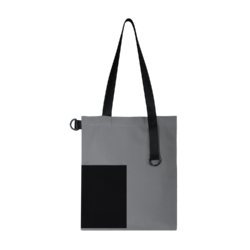 Шоппер Superbag Color (серый с чёрным)