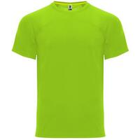 Спортивная футболка MONACO унисекс, ЛАЙМОВЫЙ 3XL