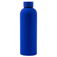 Термобутылка вакуумная герметичная Прима Ультрамарин (Prima Ultramarine), ярко-синяя