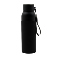 Термобутылка Button Black (черный)