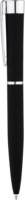 Ручка GROM SOFT MIRROR Черная 1126.08