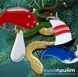 Елочные игрушки и украшения на заказ